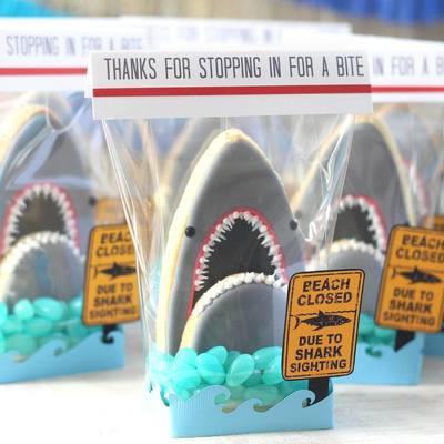 3D Shark Cookies on Cake Central