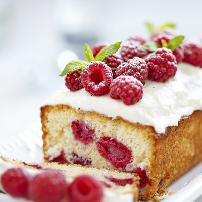 Raspberry Loaf Cake on Cake Central