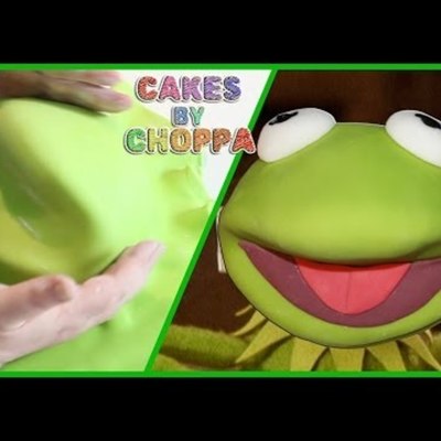 Kermit The Frog Cake on Cake Central