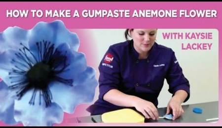 Gumpaste Anemone with Kaysie Lackey