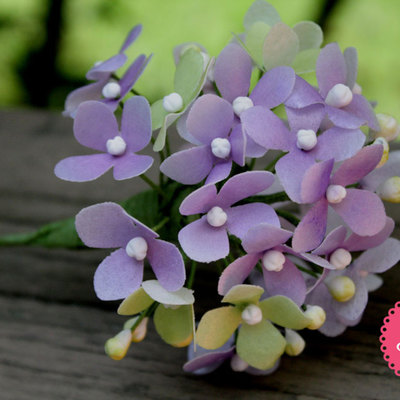 Wafer Paper Hydrangea Tutorial on Cake Central