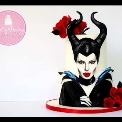 Painting on Fondant on Cake Central