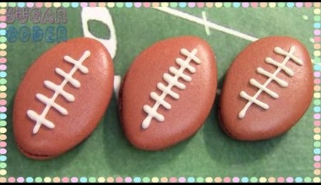 Football Macarons Tutorial