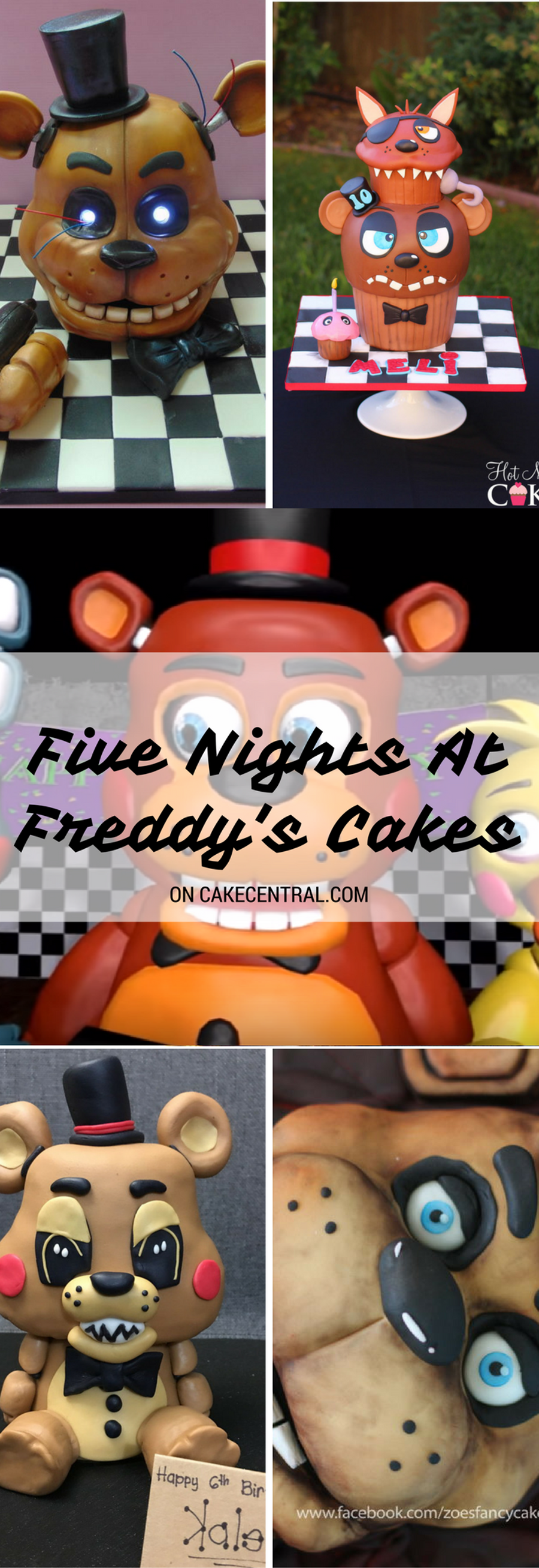 Top Five Nights At Freddy's Cakes - CakeCentral.com