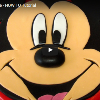 Mickey Mouse Cake - HOW TO Tutorial on Cake Central