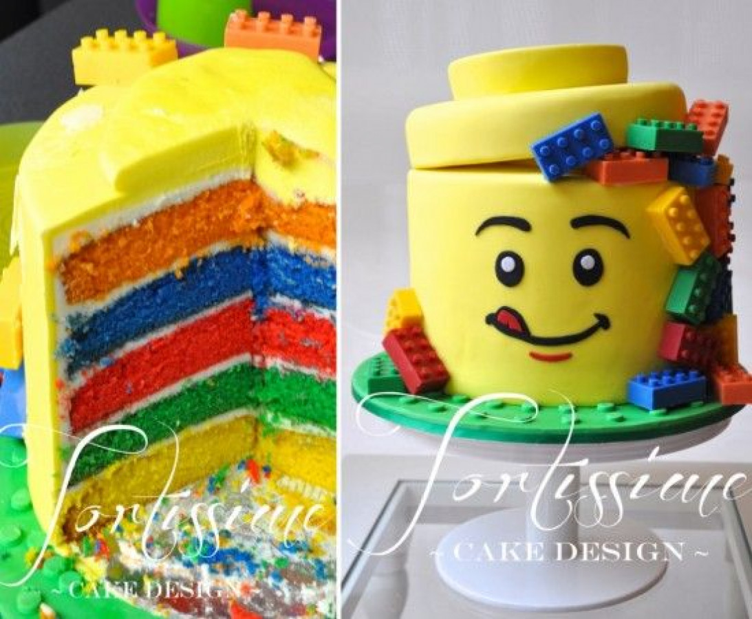 Delicious Rainbow Cake With Gold Drip – Sugar Geek Show