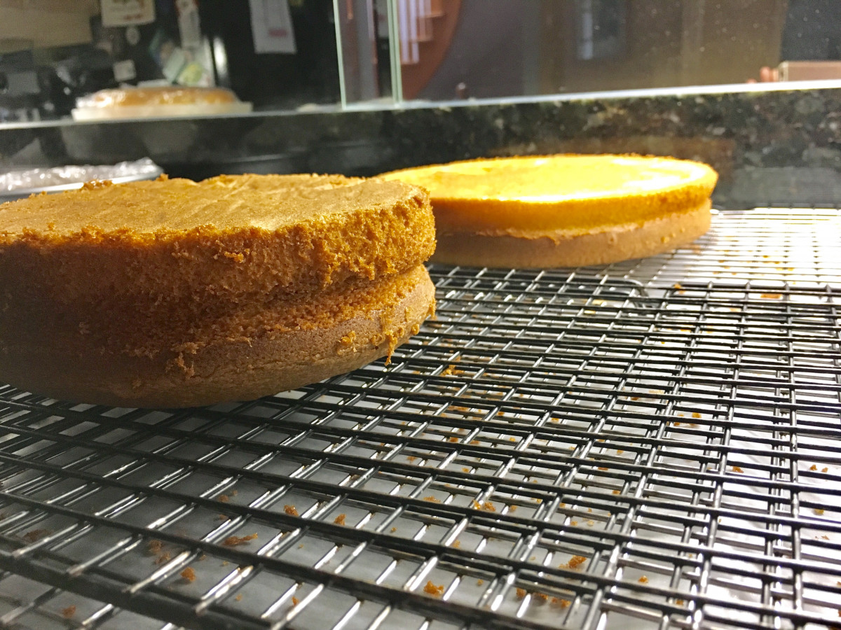 Help Why Does My Cake Look Cinched At The "waist"?