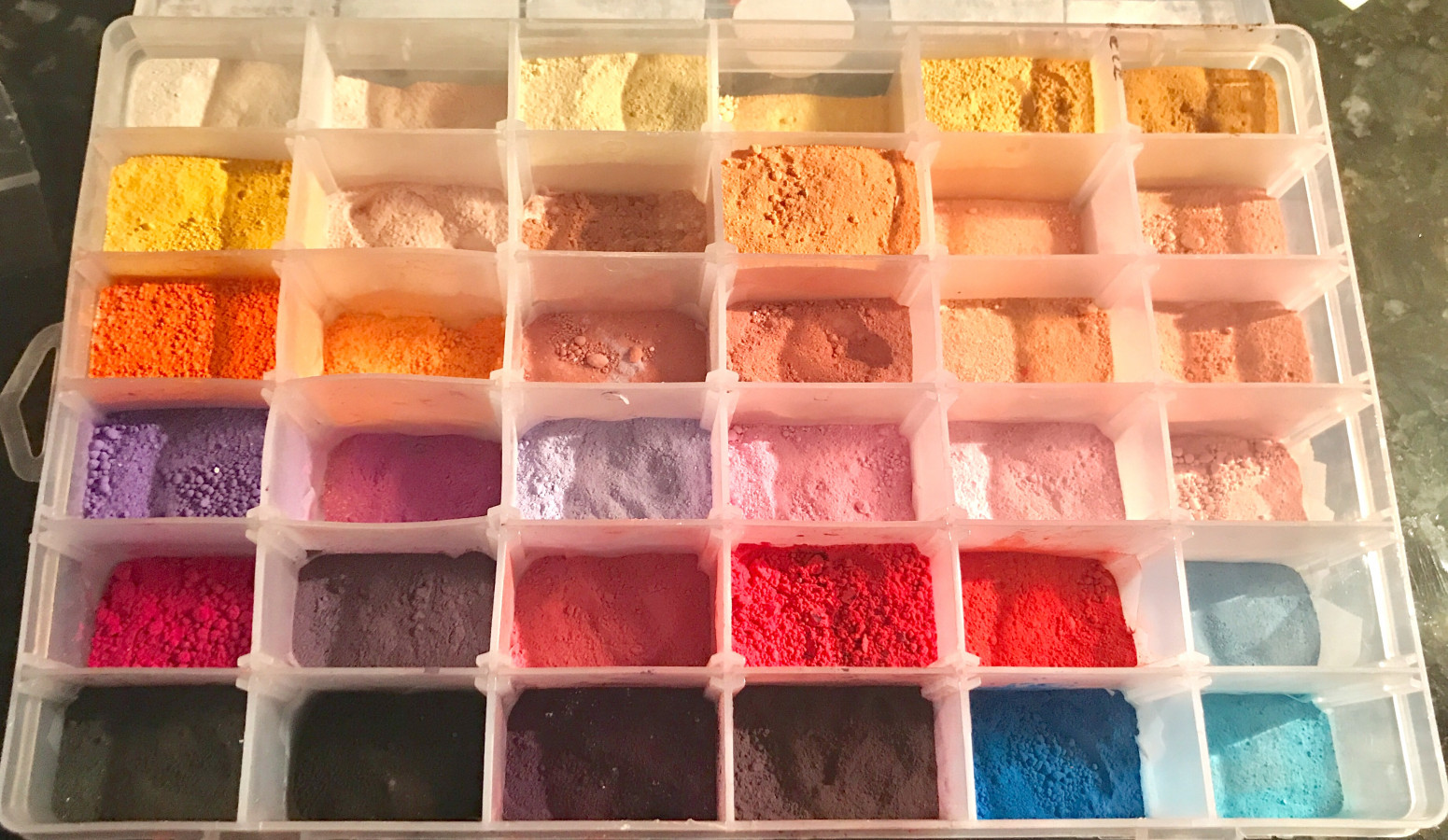 Colouring An Orchid In These Wild Colours