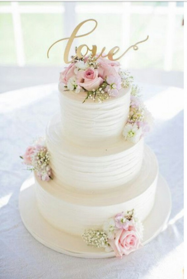 Crusting Buttercream For Rustic Look Cake ?