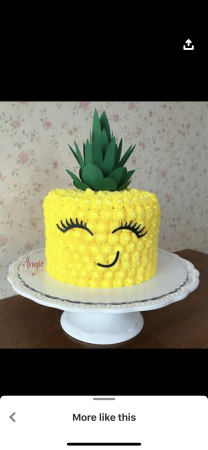 Decorating Pineapple Cake Advice