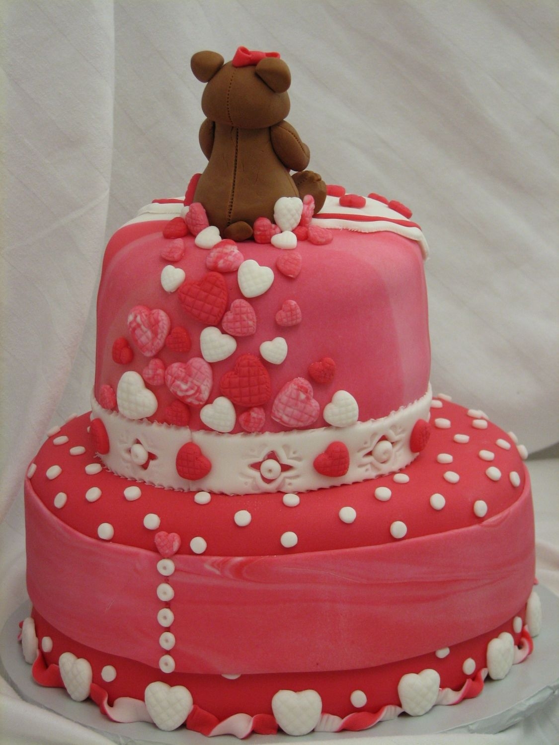 Sugar Bear Front Made At Wilton School Cakes For Catering