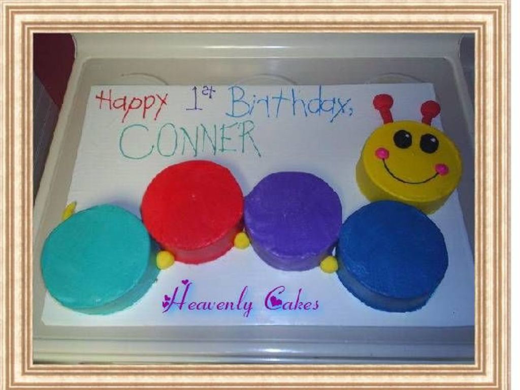 Baby Einstein Caterpillar Cake Cakecentral Com