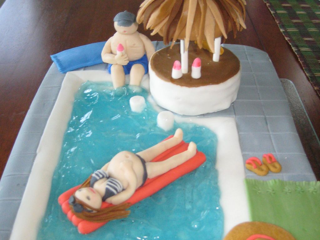 pool party baby shower