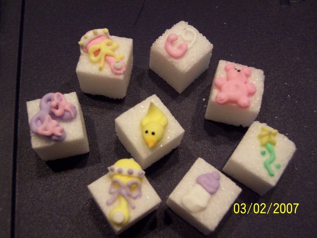 Decorated Sugar Cubes Cakecentral Com