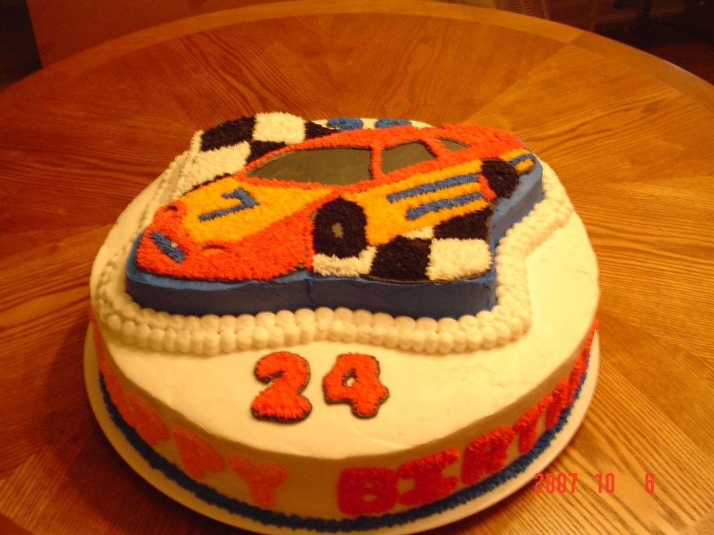 Nascar Birthday Party Cakecentral Com