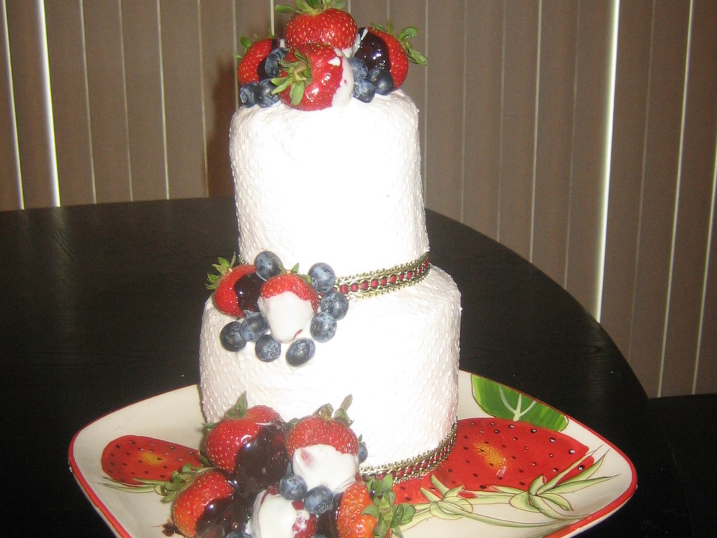 Strawberry Blueberry Cake Cakecentral Com