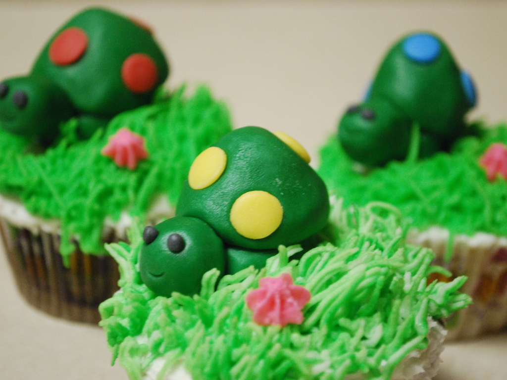 Turtle Cupcakes Cakecentral Com