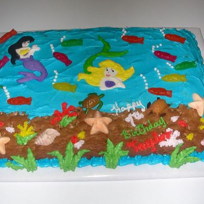 Under The Sea Cake Decorating Photos