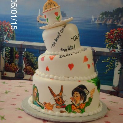 mad hatter cake decorating