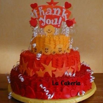 Farewell Cake Decorating Photos