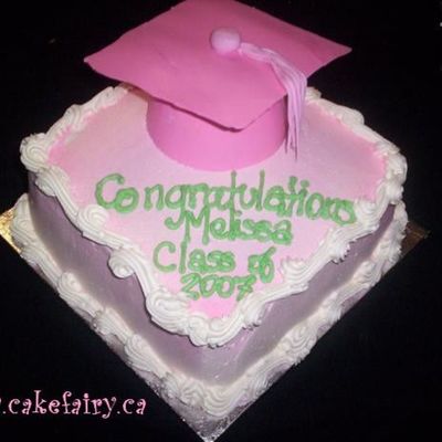graduation hat cake decorating