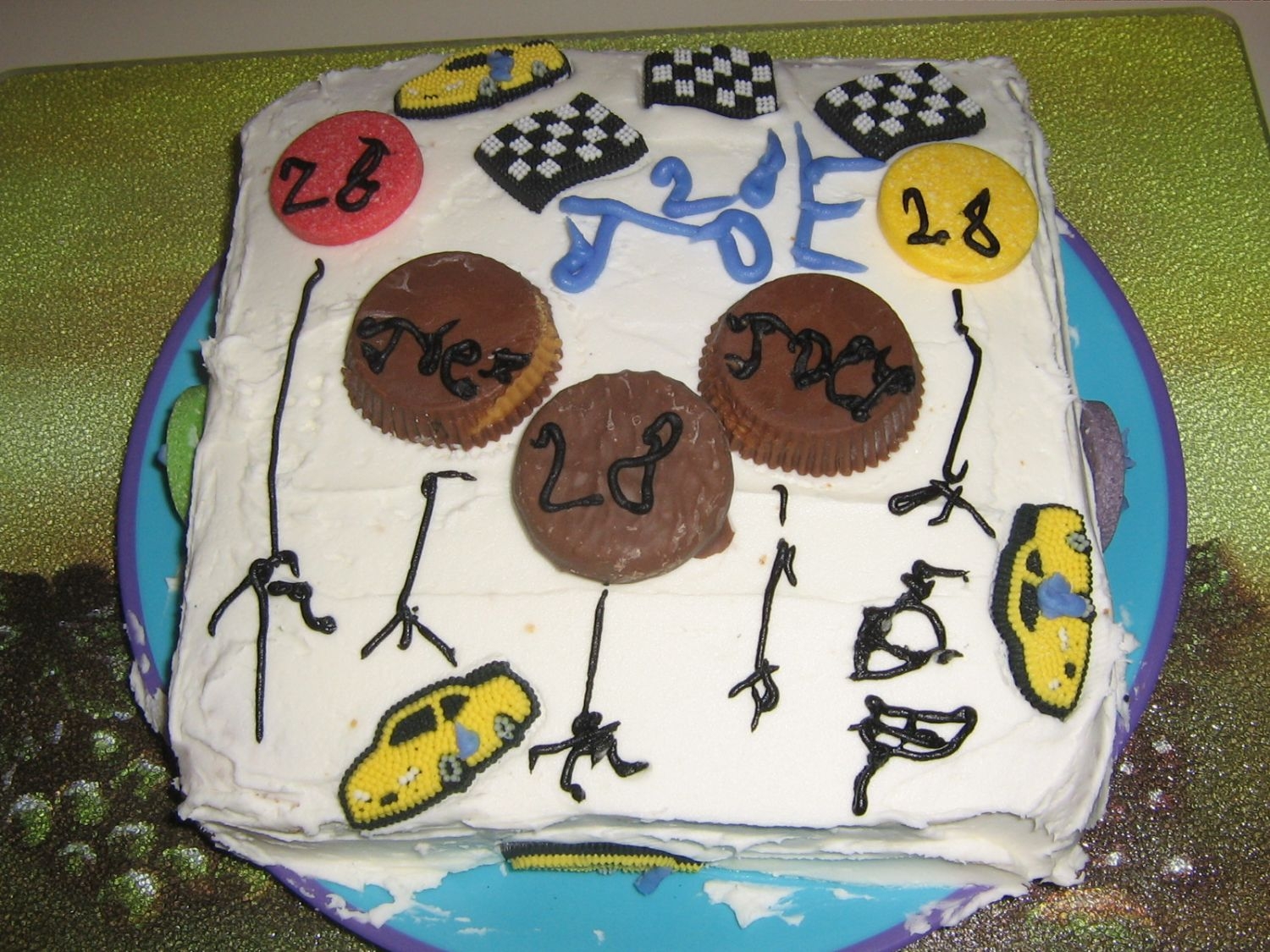 cars cake decorating photos