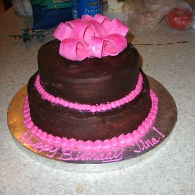 b cake decorating photos