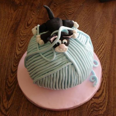 kitten cake decorating photos