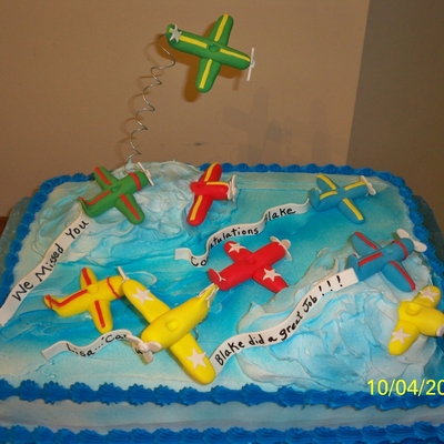 airplane cake decorating photos