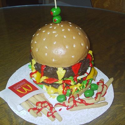 Hamburger Cake Photos