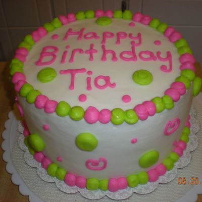 lime cake decorating photos