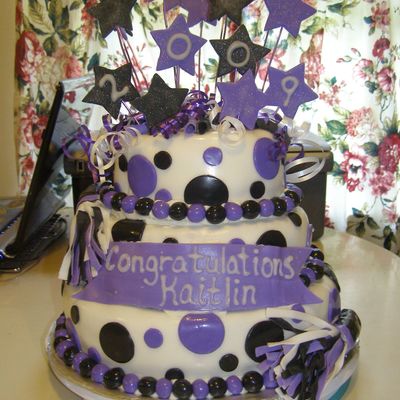 graduation cake decorating photos