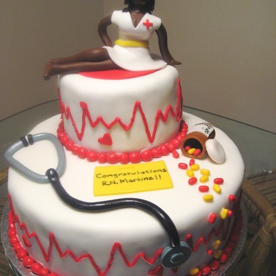 Nurse Cake Decorating Photos