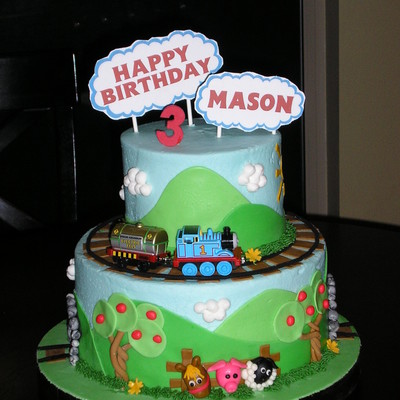 Thomas The Tank Engine Cake Decorating Photos