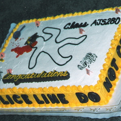 Police Cake Decorating Photos