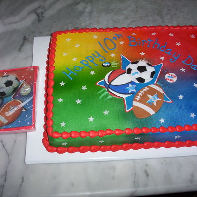 Sport Cake Decorating Photos