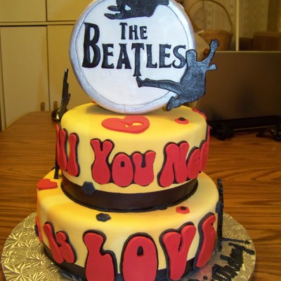 marbled cake decorating photos