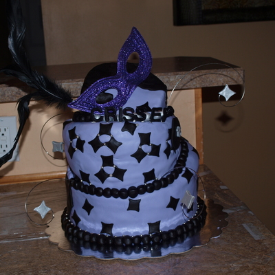 Masquerade Cake Decorating Photos