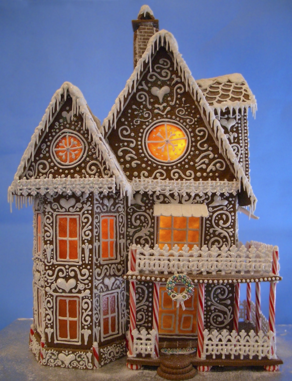 Winter Wonderland Gingerbread House 2013 CakeCentral