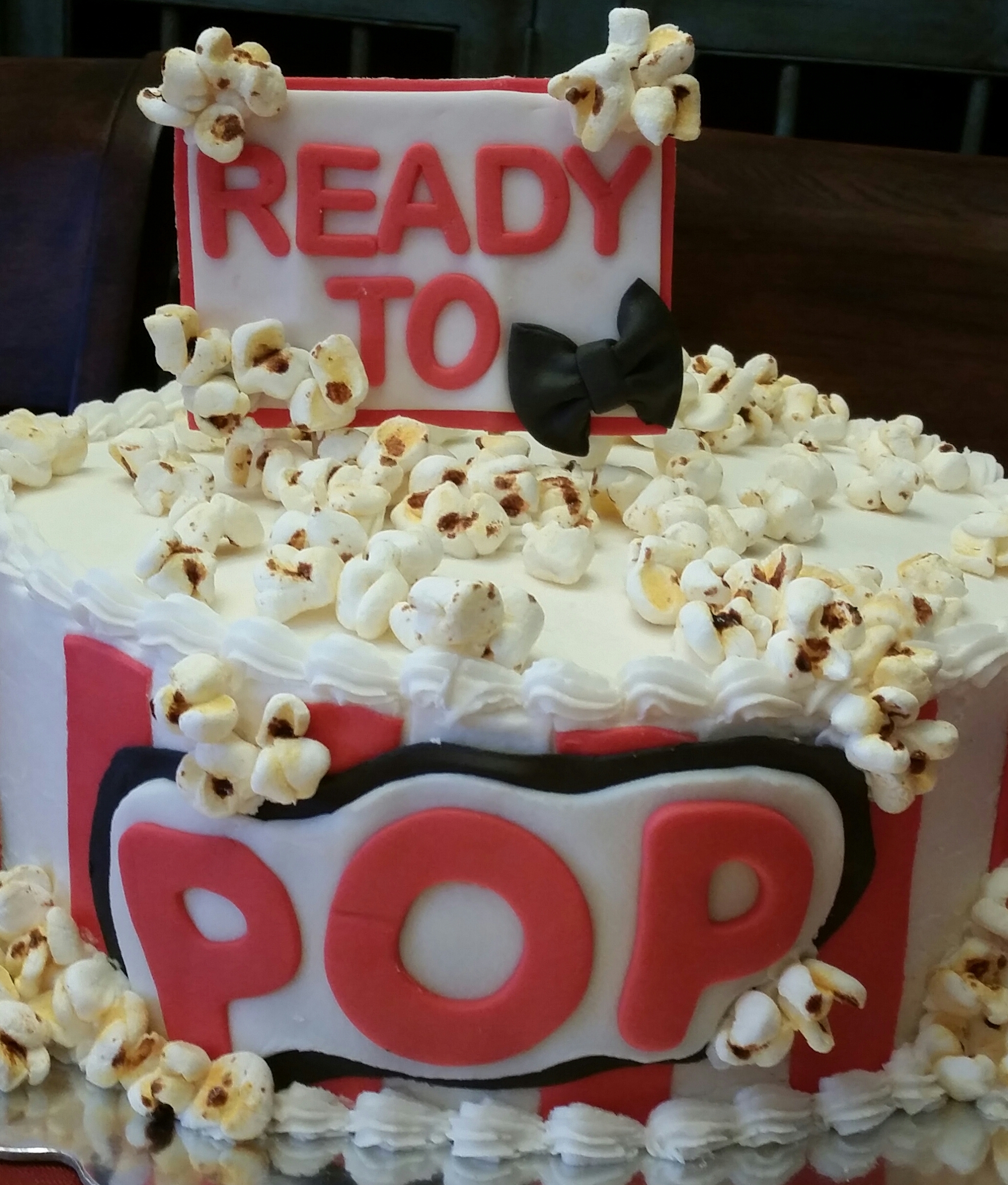 Baby Shower Cake Popcorn That Tastes Like Marshmallows And Marshmallows That Look Like Popcorn ...