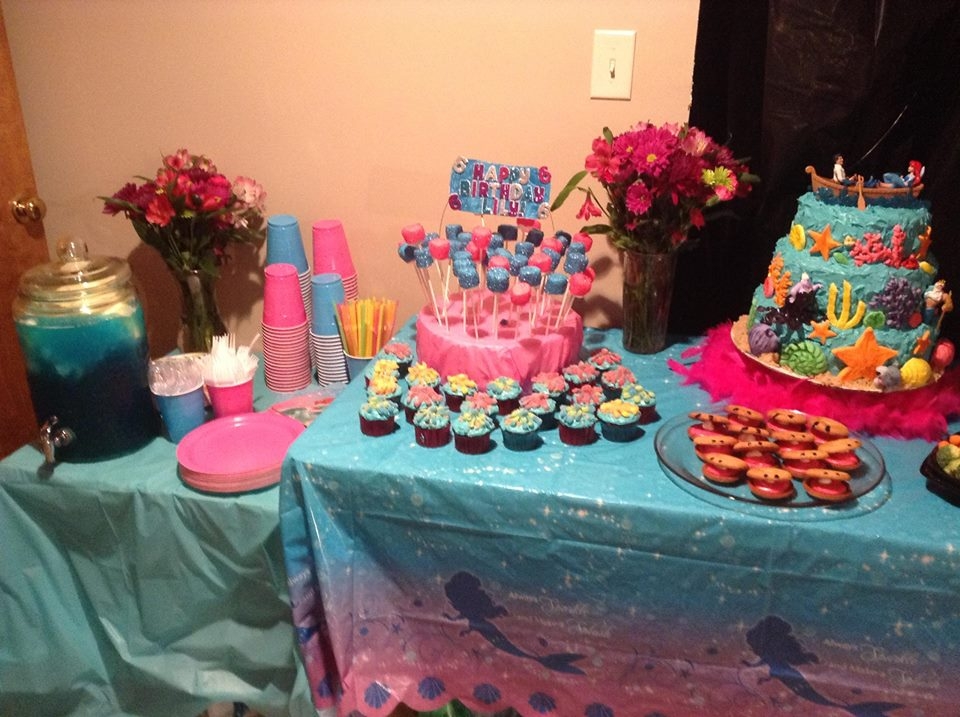 Little Mermaid Ice Cream Cake Little Mermaid Ice Cream Cake