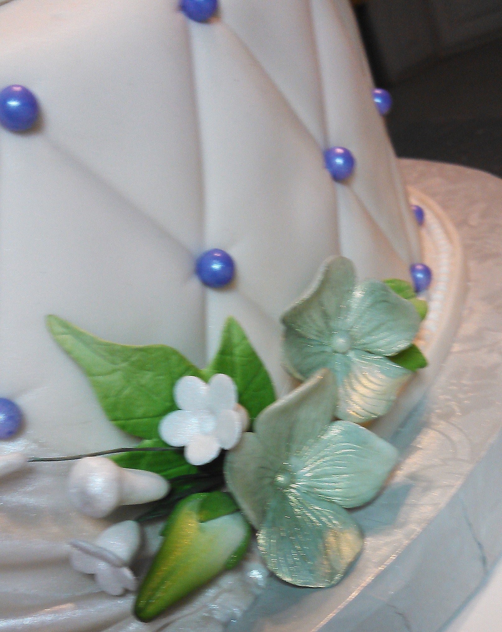 Couture Dress Wedding Cake
