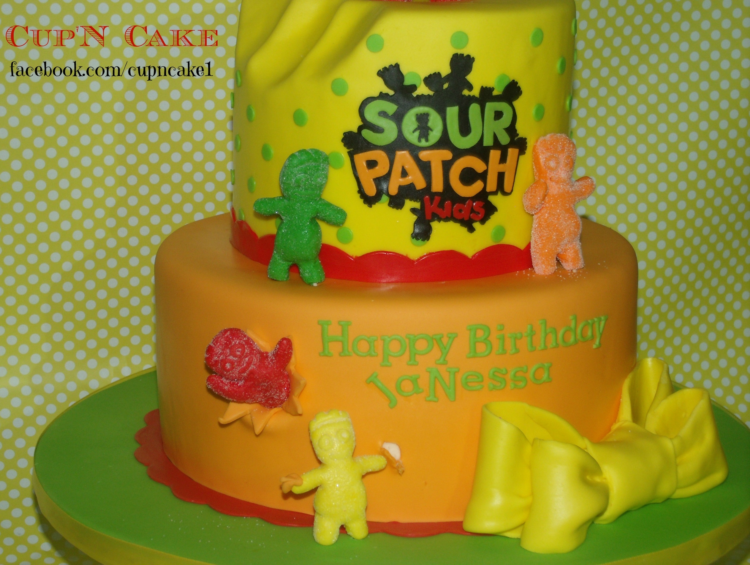 Sour Patch Kids Birthday Cake Sour Patch Kids Birthday Cake
