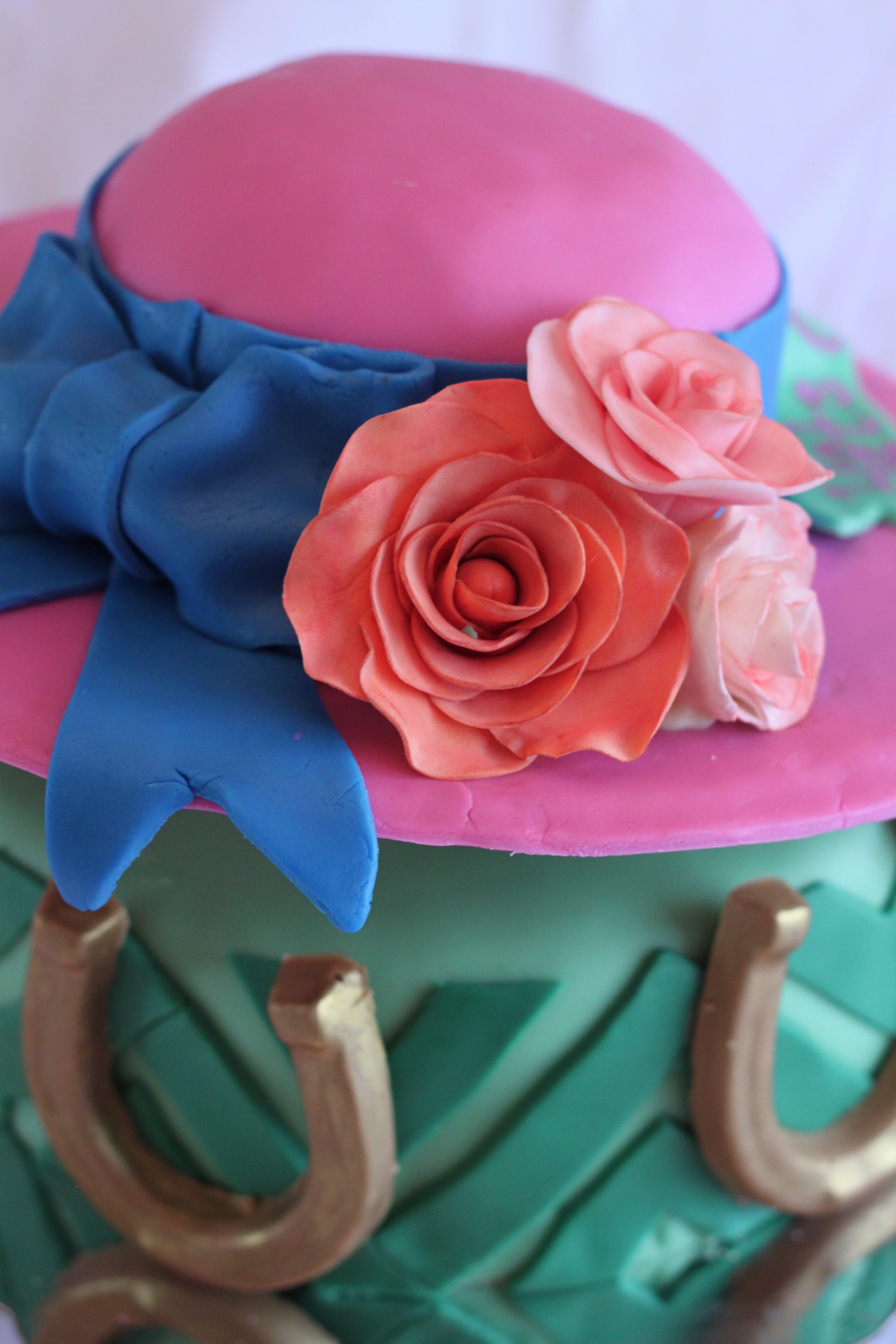 Kentucky Derby Hat Cake