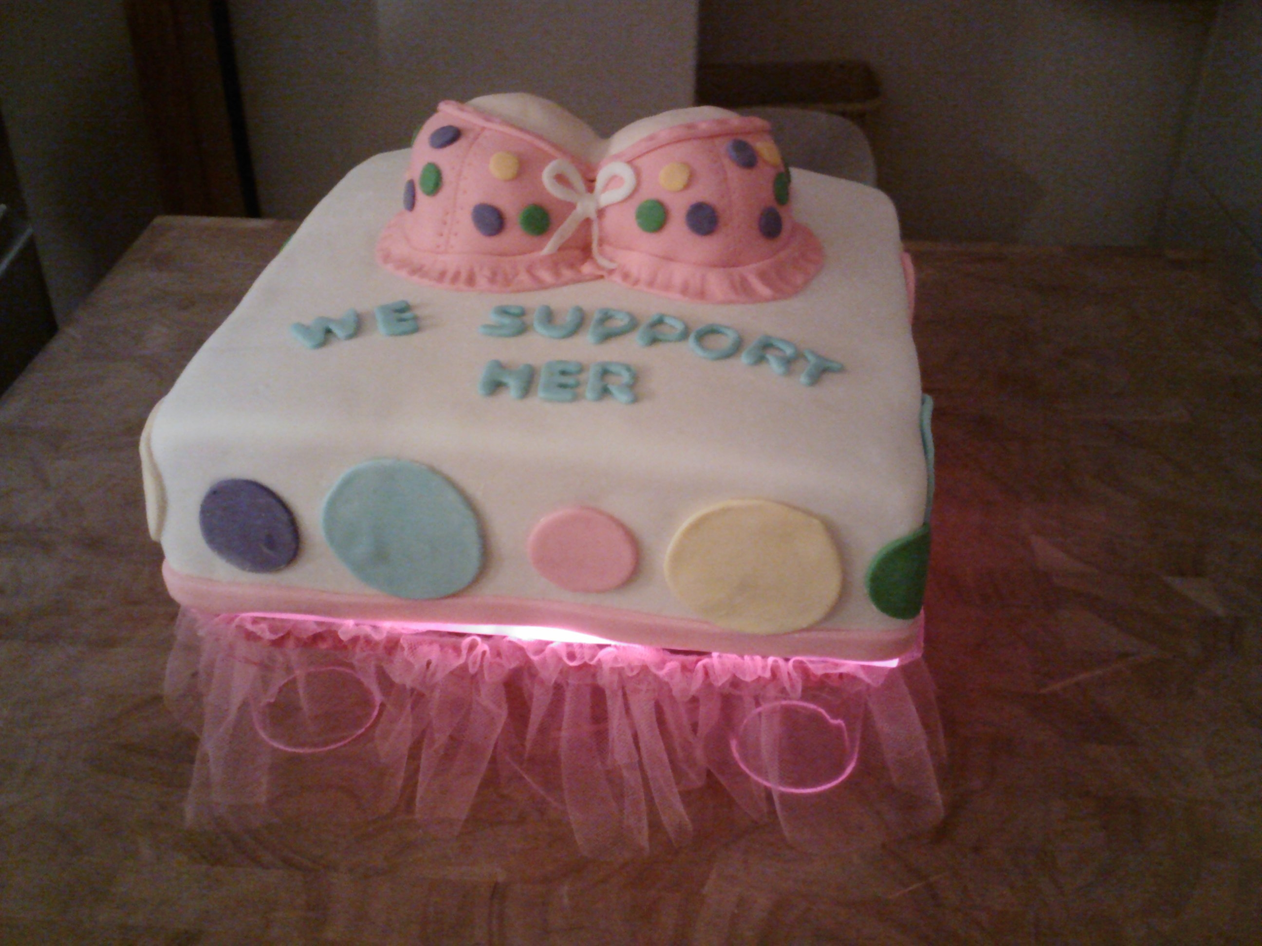 Fondant Bra Cake
