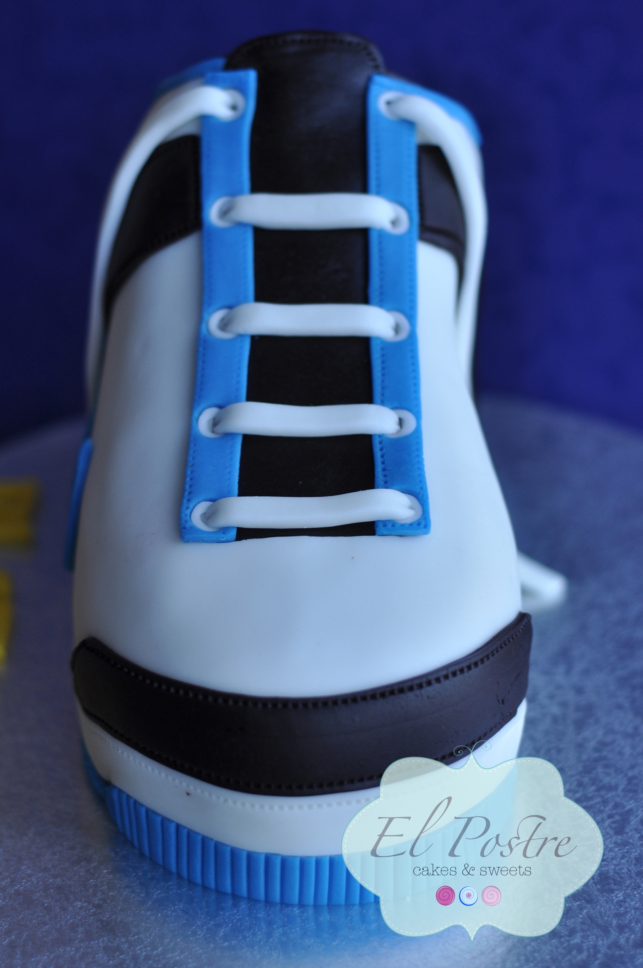 Basket Ball Shoe Cake I Made This Cake For My Sons Basketball Party