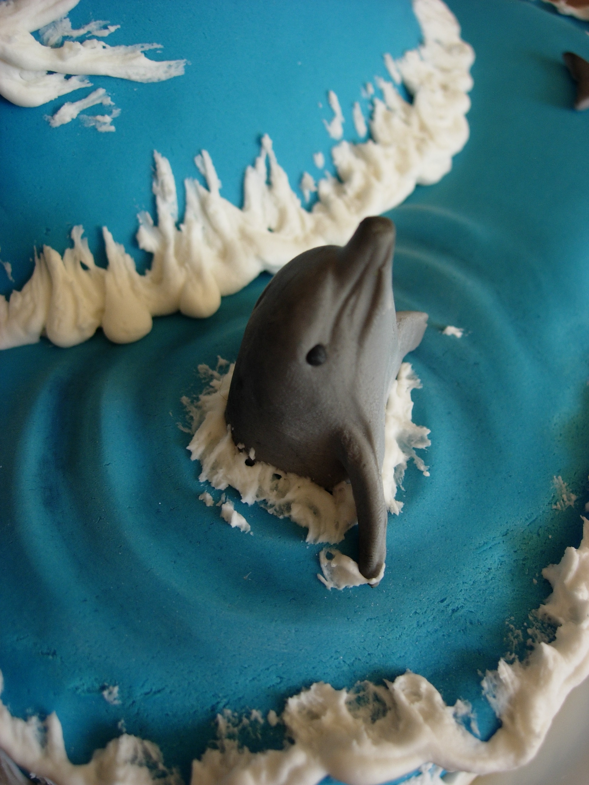 Dolphin Birthday Cake For Our 8 Year Old Daughter Dolphin Birthday Cake For Our 8 Year Old Daughter
