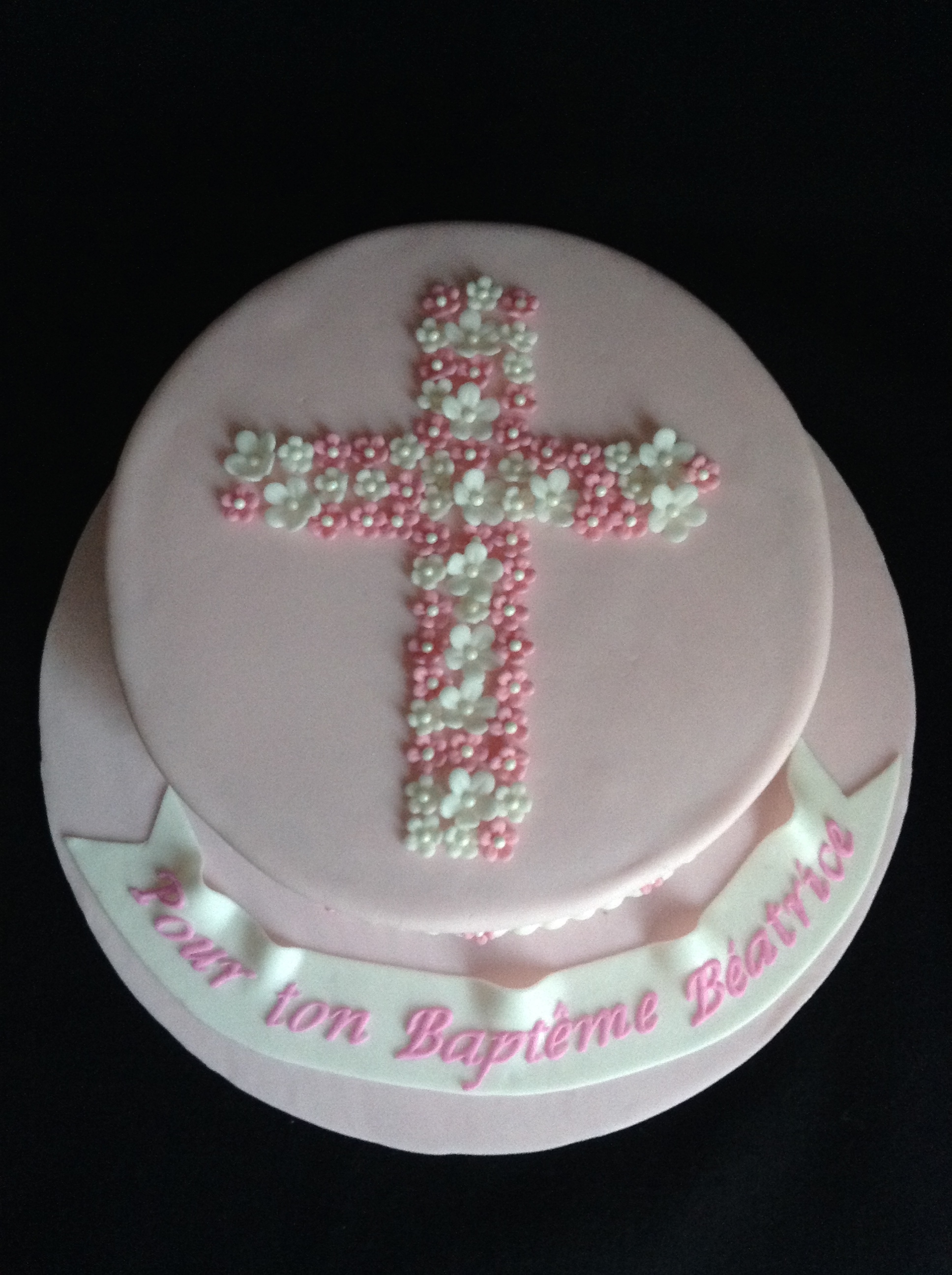 Baptism Cake - CakeCentral.com