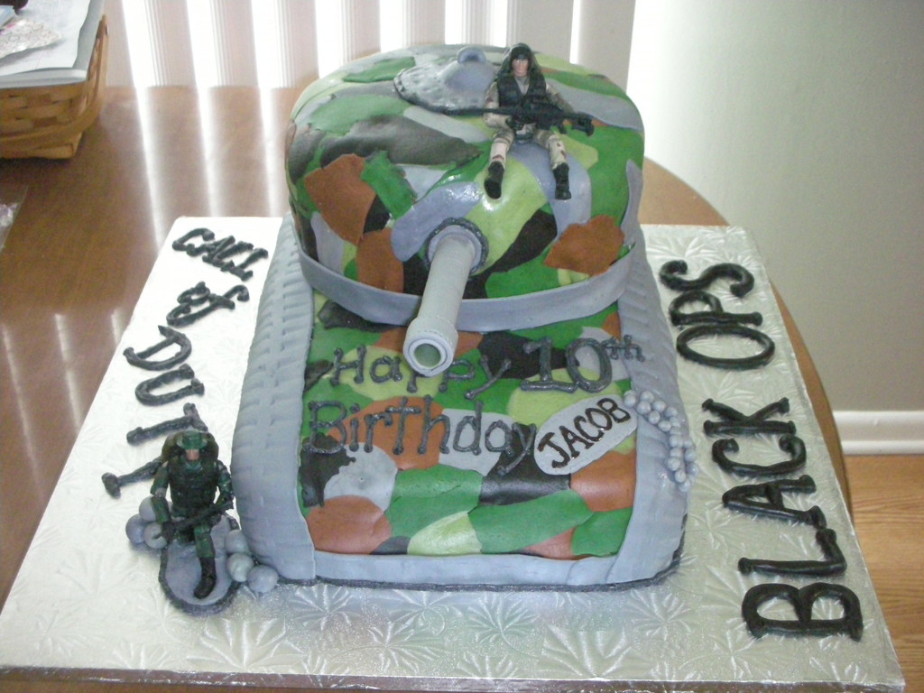 call of duty: black ops tank birthday cake - cakecentral call of duty: black ops tank birthday cake - cakecentral