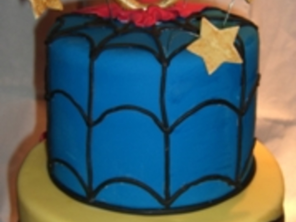 Superhero Birthday Cake Batman Superman Spiderman